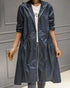 DAMEN REGENJACKE – LANG KNIELANG WASSERFEST